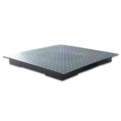 Escala de piso de 2000 kg de capacidade Escala de plataforma com superfície de pulverização automática