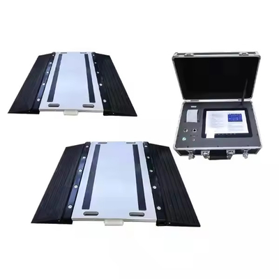 Balanças portáteis de carga de eixo alimentadas por bateria de lítio DC 12V com ecrã de toque