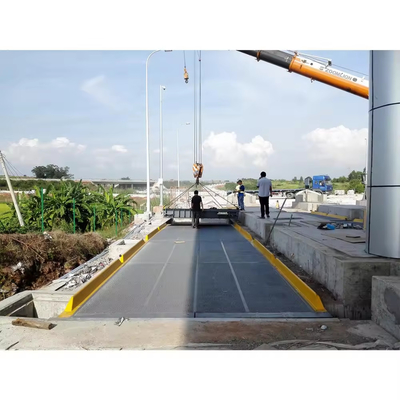 3*21m de balança de camião de fábrica de 150 t com certificado TUV